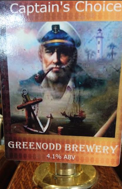 Captain's Choice 4.1%, Greenodd Brewery, England