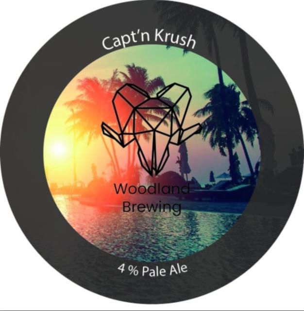 Capt'n Krush 4.0%, Woodland Brewing, England