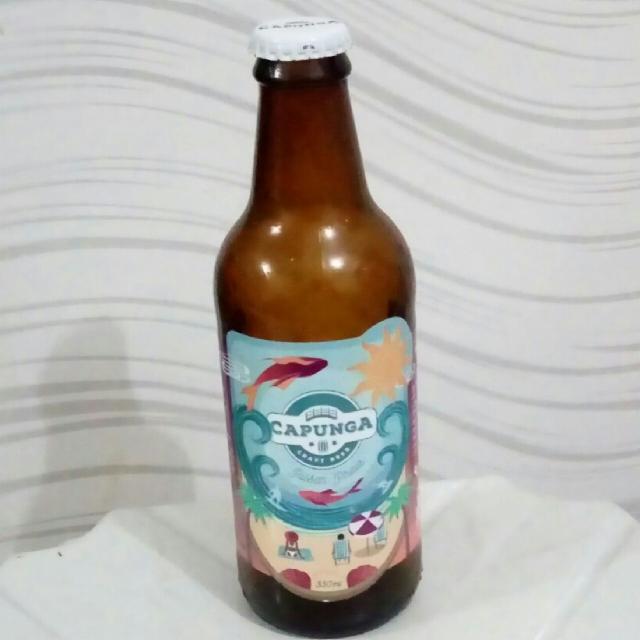 Capunga Pilsen Praia 5.0%, Capunga Craft Beer, Brazil