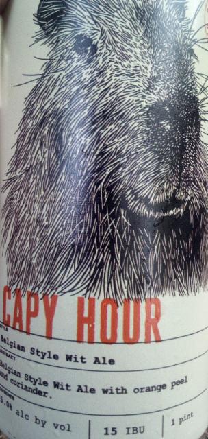 Capy Hour 5.0%, Metazoa Brewing Co., United States
