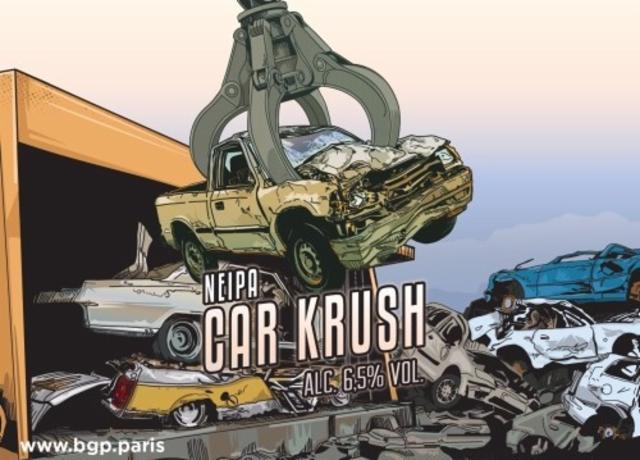 Car Krush 6.5%, Brasserie Du Grand Paris, France