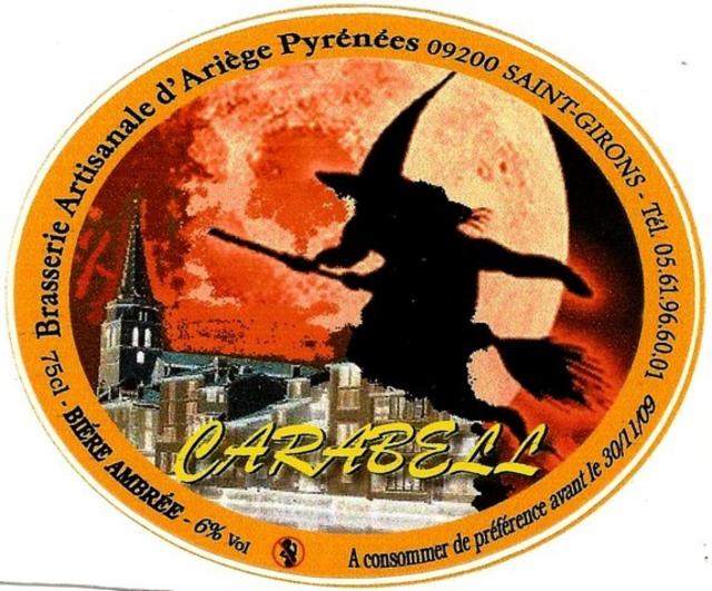 Carabell 6.0%, Brasserie D'Ariège Pyrénées (La Brouche), France