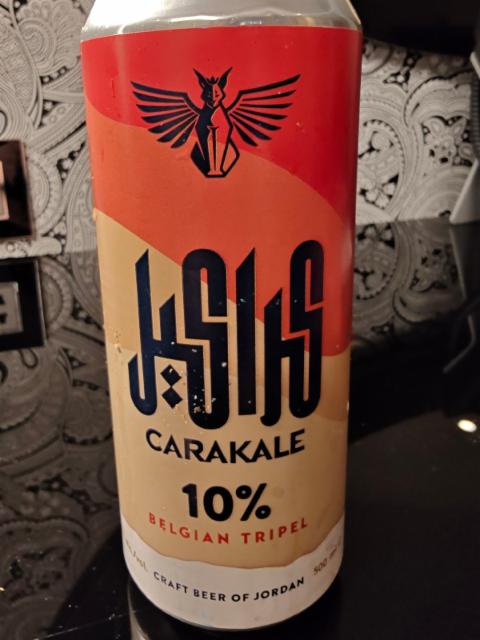 carakale belgian tripel, Jordan's first
