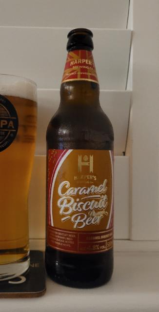 Caramel Biscuit Flavour Beer, Harper's Brewing Company