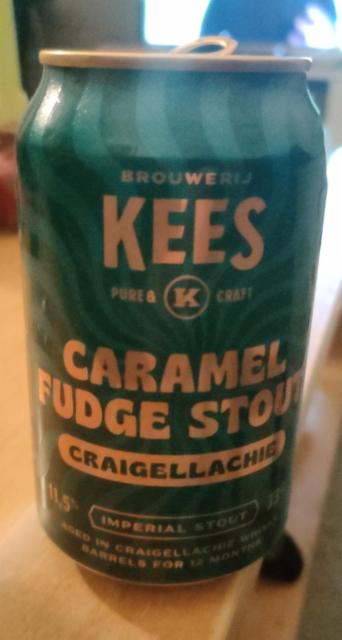 Caramel Fudge Stout Craigellachie 11.5%, Brouwerij Kees, Netherlands