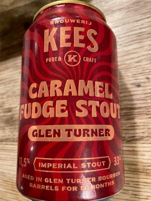 Caramel Fudge Stout Glen Turner, Brouwerij Kees