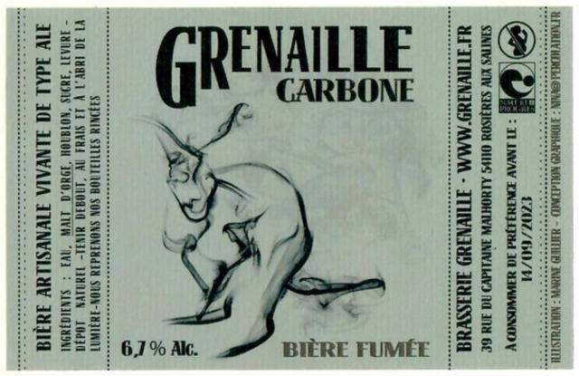 Carbone 6.7%, Microbrasserie Grenaille, France