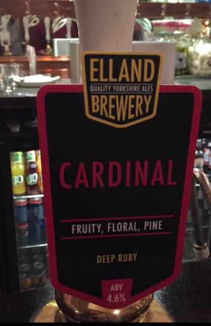 Cardinal 4.6%, Elland Brewery, England