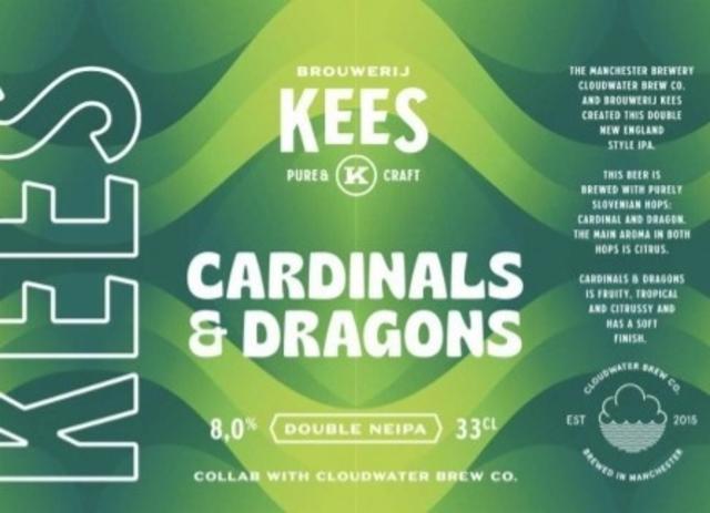Cardinals & Dragons 8.0%, Brouwerij Kees, Netherlands