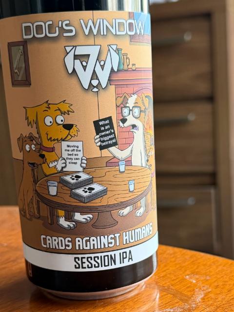 Cards Against Humans 5.5%, Dog's Window Brewery, Wales