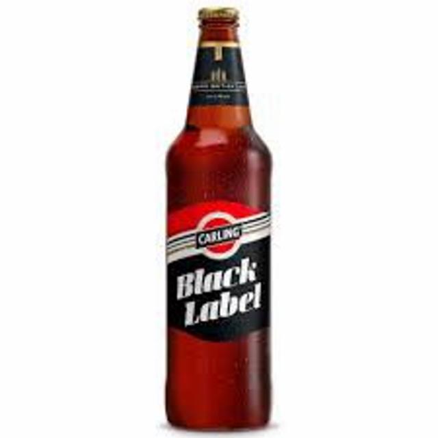 Carling black label 4.7%, Molson Coors UK (MolsonCoors), England