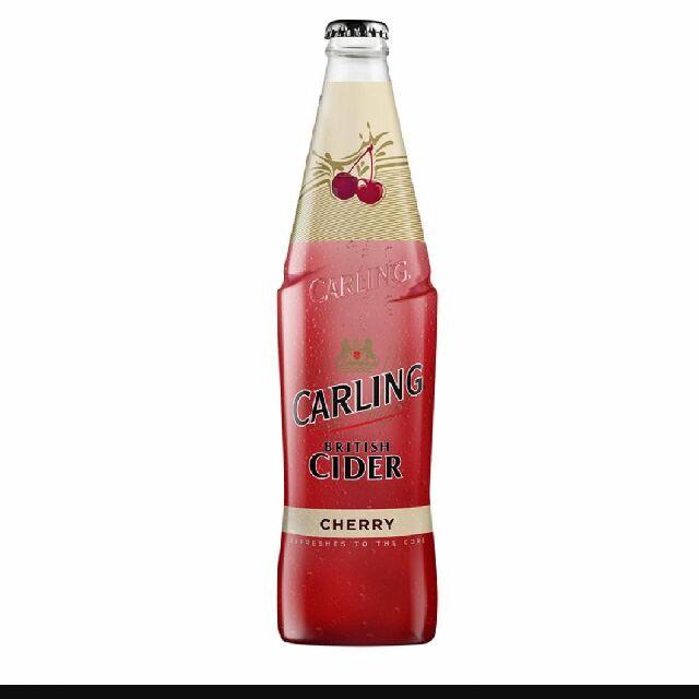 Carling Cherry Cider 4.5%, Molson Coors UK (MolsonCoors), England