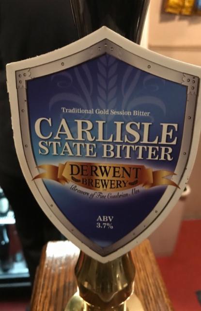 Carlisle State Bitter 3.7%, Derwent Brewery, England