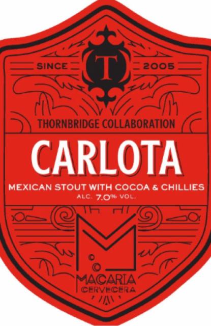 Carlota 7.0%, Thornbridge Brewery, England