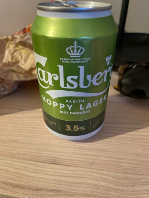 Carlsberg hoppy lager 3.5%, Carlsberg Group, Denmark