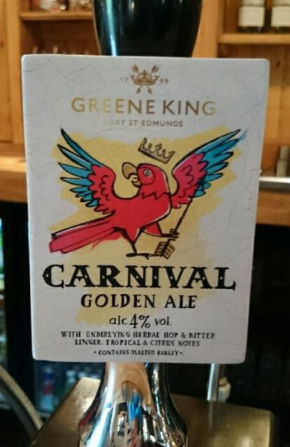 Carnival 4.0%, Greene King, England