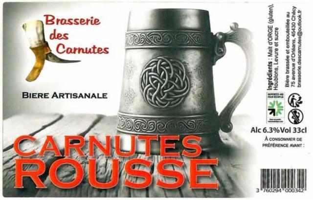 Carnutes Rousse 6.3%, Brasserie Des Carnutes, France