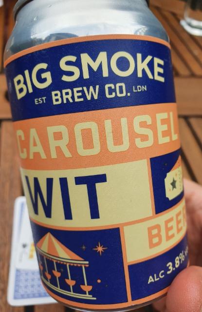 carousel 3.8%, Big Smoke Brew Co., England