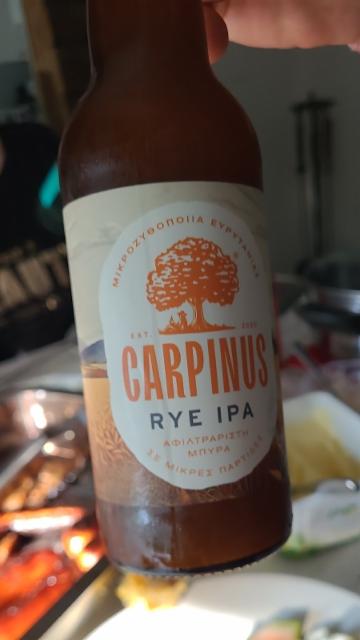 Carpinus rye ipa 6.5%, Evritania, Greece
