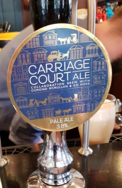 Carriage Court Ale 3.8%, McMullen & Sons, England