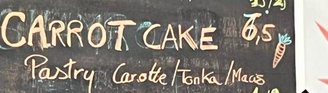carrot cake, BAM - Brasserie Artisanale De Marsac