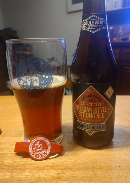 Carrot Cake Belgian-Style Strong Ale 12.2%, Boulevard Brewing Company (Duvel-Moortgat), United States