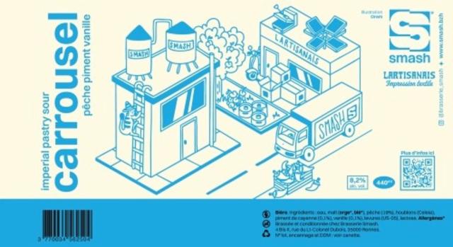 Carrousel 8.2%, Brasserie Smash, France