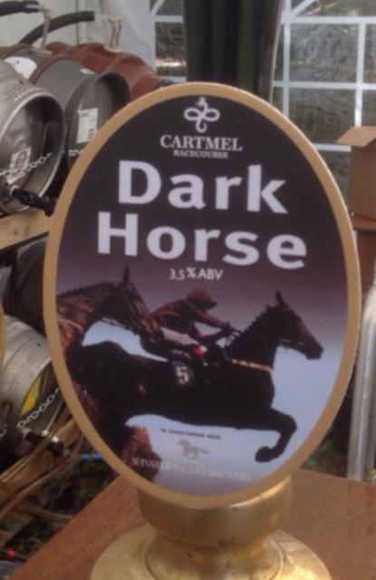 Cartmel Racecourse Dark Horse 3.5%, Winster Valley Brewery, England