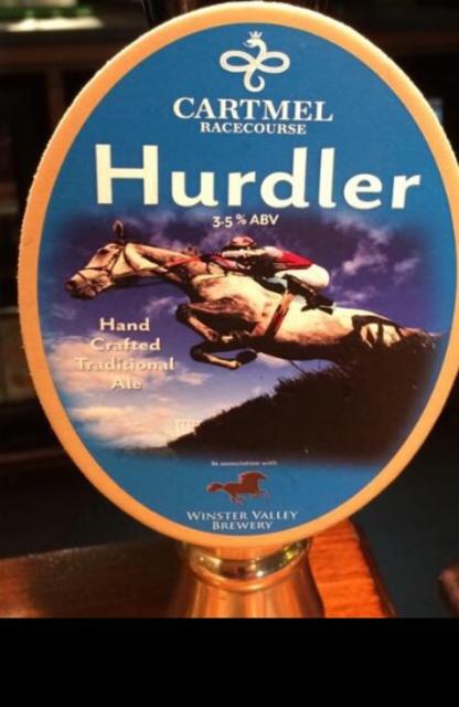 Cartmel Racecourse Hurdler 3.5%, Winster Valley Brewery, England