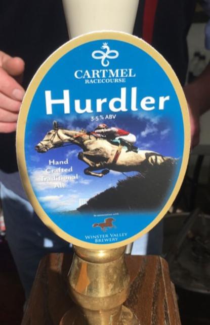Cartmel Racecourse Hurdler 3.5%, Winster Valley Brewery, England
