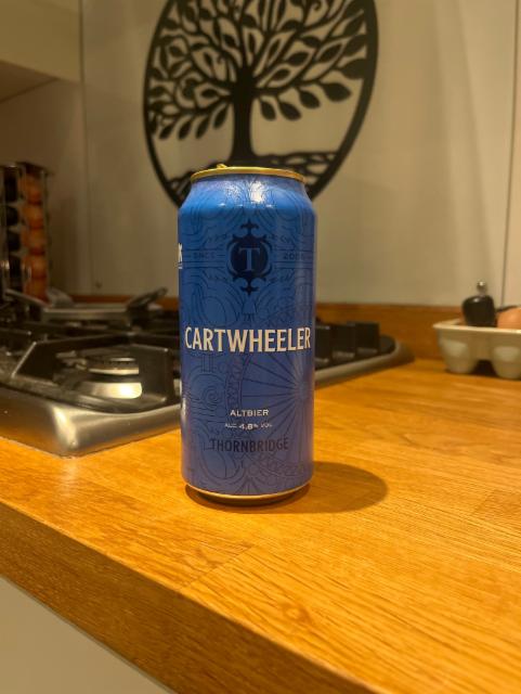 Cartwheeler 4.8%, Thornbridge Brewery, England