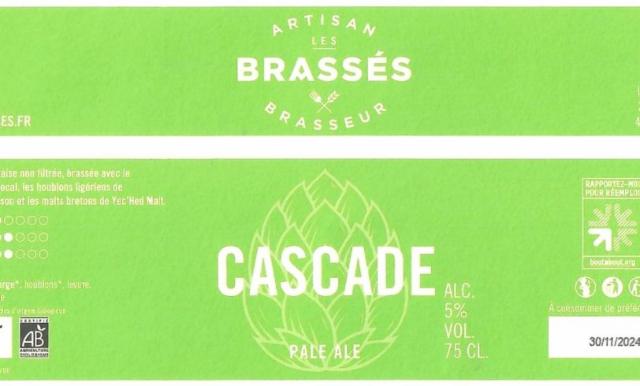 Cascade 5.0%, Les Brassés, France