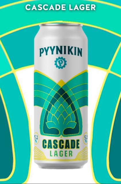 Cascade Lager 4.6%, Pyynikin Brewing Company, Finland