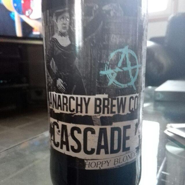 Cascade Hoppy Blonde 4.1%, Anarchy Brew Co., England