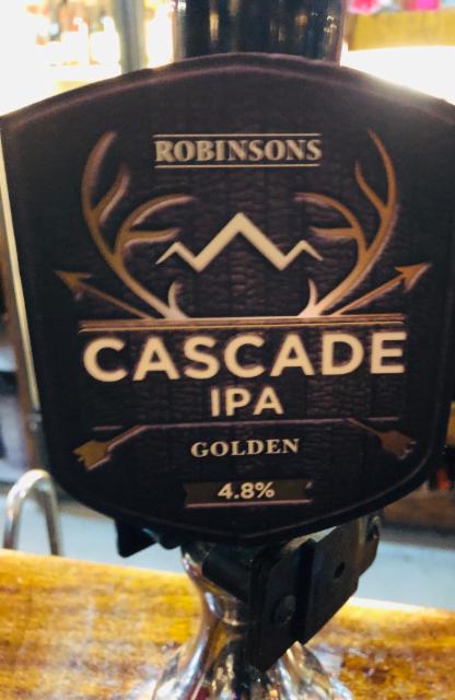 cascade ipa 4.8%, Robinsons Brewery, England