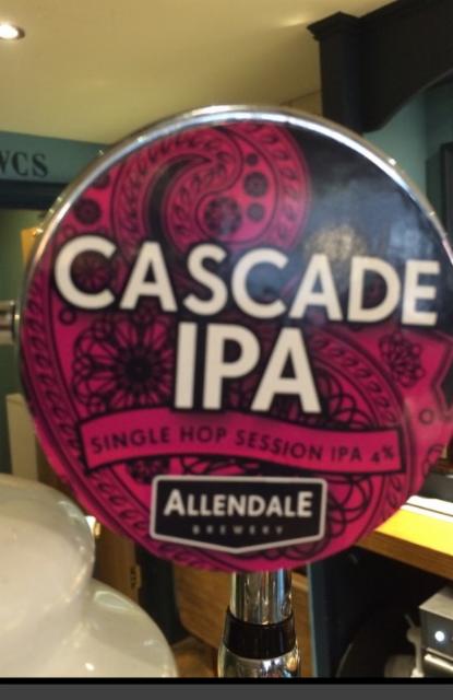 Cascade IPA 4.0%, Allendale Brewery, England