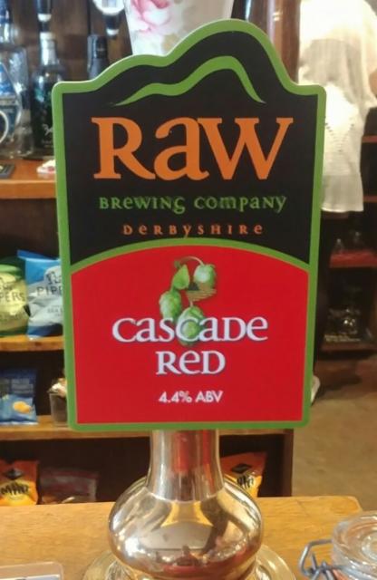 Cascade Red 4.4%, Raw Brewing Company, England