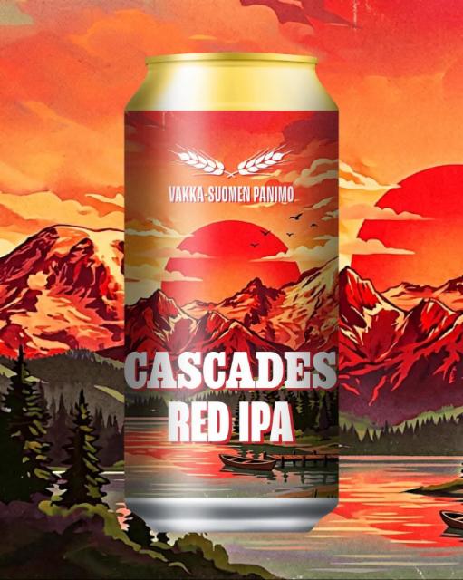 Cascades Red IPA 5.3%, Vakka-Suomen Panimo, Finland