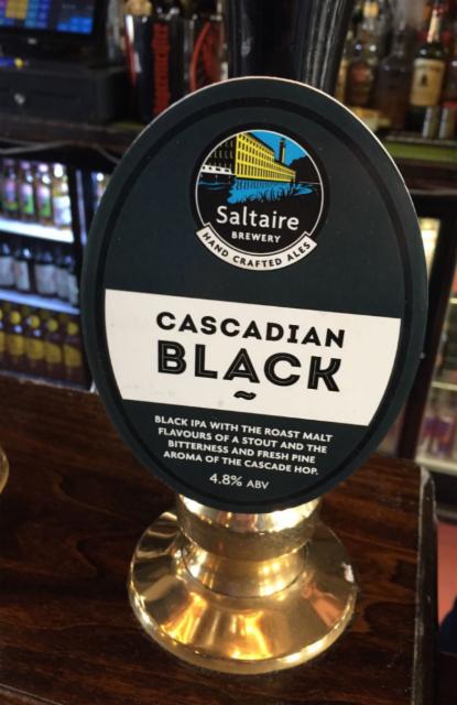 Cascadian Black 4.8%, Saltaire Brewery, England