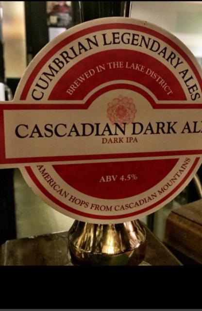 Cascadian Dark Ale 4.5%, Cumbrian Ales, England