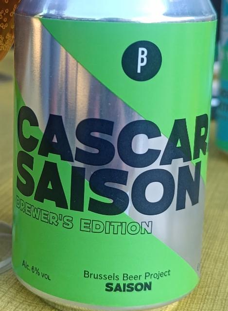 cascara saison, Brussels Beer Project
