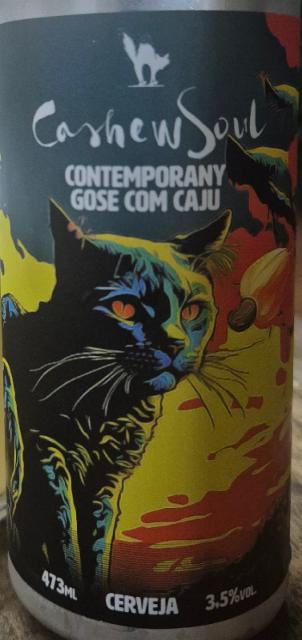 Cashew Soul Contemporary Gose com Caju 3.5%, Destiny Brewing Co., Brazil