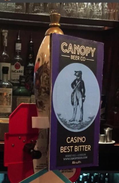 Casino Best Bitter 4.6%, Canopy Beer Co, England
