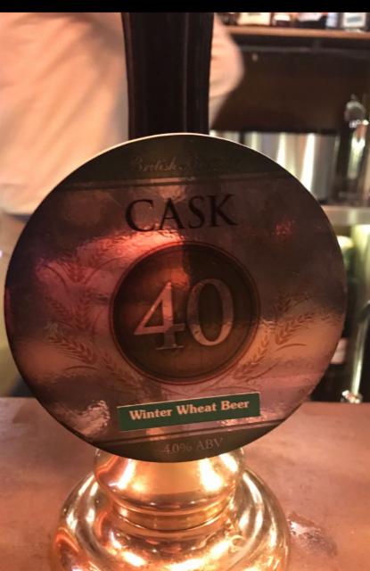 Cask 40 4.0%, Dunscar Bridge Brewery, England