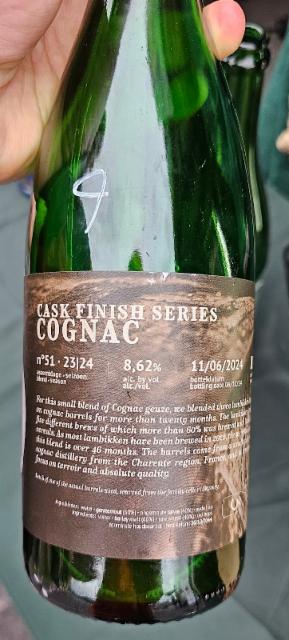 Cask Finish Series Cognac N° 51 - Season 23|24 8.6%, Brouwerij 3 Fonteinen, Belgium