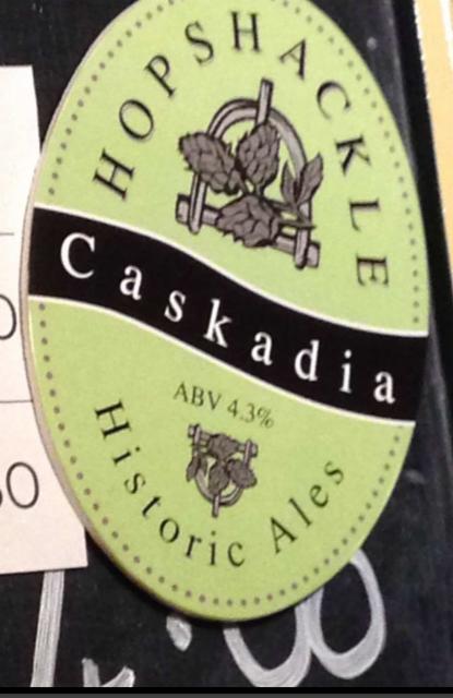 Caskadia 4.3%, Hopshackle Historic Ales, England