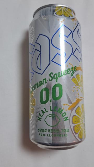 Cass Lemon Squeeze 0.0%, Oriental Brewery (AB-InBev), South Korea