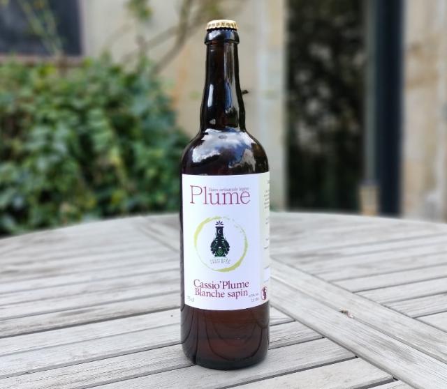 Cassio'Plume - Blanche Sapin 4.5%, Brasserie Plume Jurassienne, France