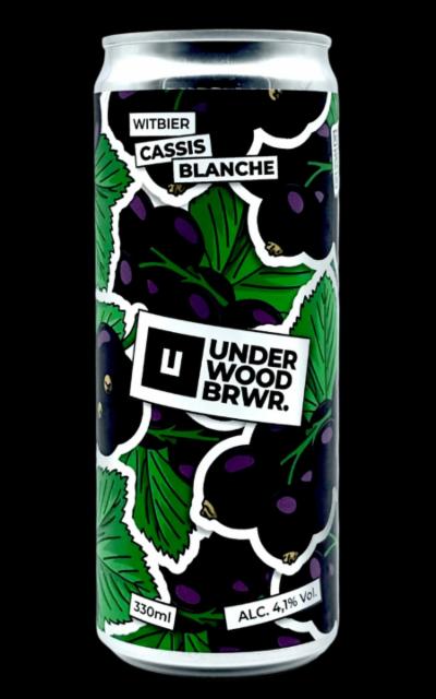 Cassis Blanche 4.1%, Underwood Brewery, Ukraine