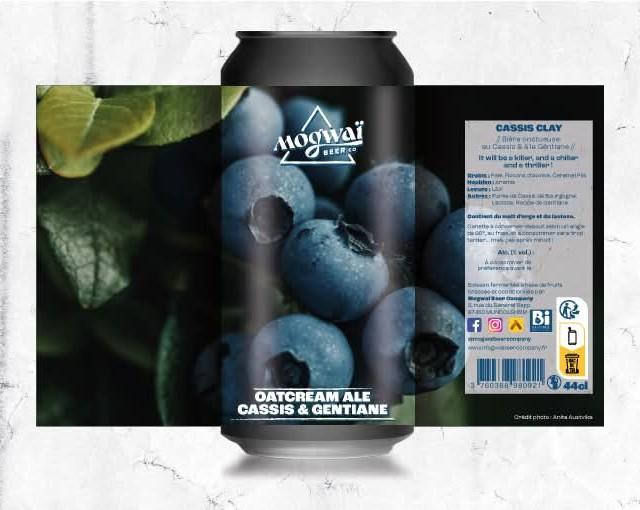 Cassis Clay 5.6%, Mogwaï Beer Company, France